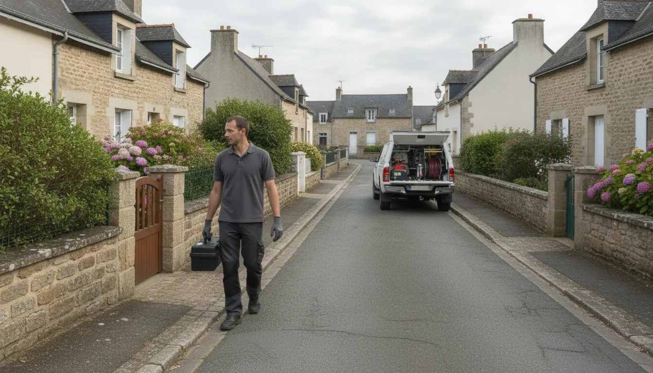 Débouchage canalisation Savenay – intervention locale / la ville